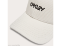 OAKLEY-шапка-6 PANEL STRETCH METALLIC HAT-MIST/BLACK