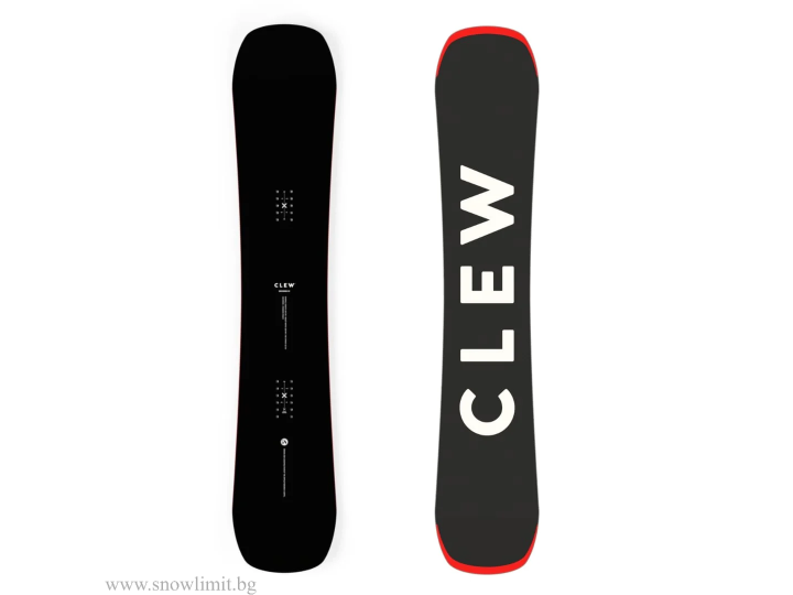 Сноуборд-CLEW-DECODED-Black-153