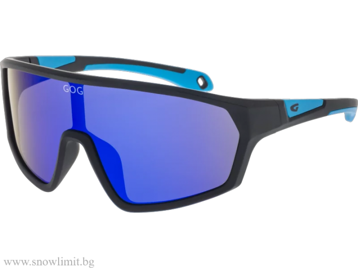 очила-GOG-KIDS-E995-1-FLINT-Matt Black/Blue-Cat.3