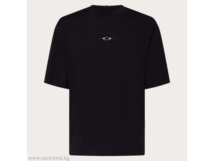 OAKLEY-блуза-STACKED METAL TEE-BLACKOUT