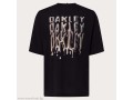 OAKLEY-блуза-STACKED METAL TEE-BLACKOUT