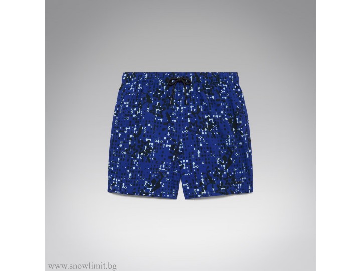 OAKLEY-шорти-ALL HIBISCUS 17 BEACHSHORT-Monog Elect.Blue