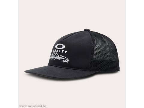 OAKLEY-шапка-SESSION TRUCKER GRAPHIC-PITCH BLACK