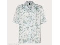 OAKLEY-риза-PRINTED SS SHIRT-CORAL REEF FROST