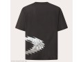 OAKLEY-блуза-NEW RETRO TEE STATIC 3.0-SHADOW/BLACK
