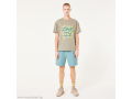 OAKLEY-блуза-B1B CORAL TEE-BOULDER GREEN