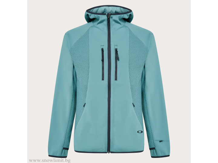 OAKLEY-суитчър-DRIFT TECH FLEECE HOODIE-Pacific