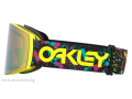 OAKLEY-маска-FALL LINE L-JAXSON BLACK-PRIZM SNOW SAGE GOLD IRIDIUM