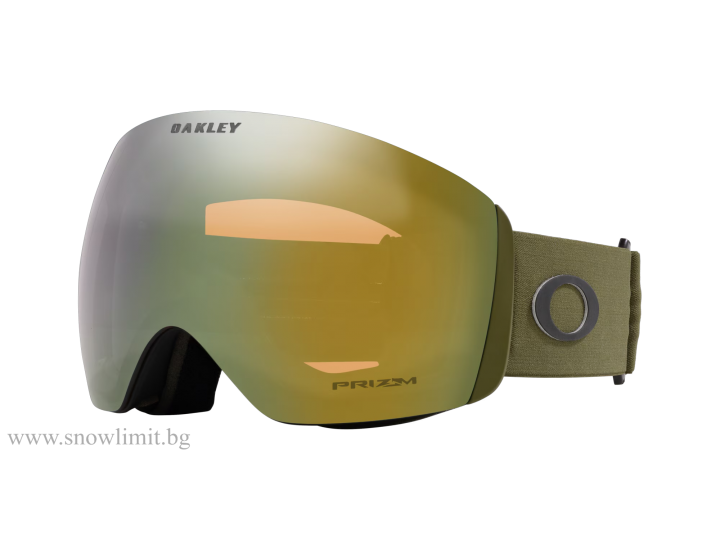 OAKLEY-маска-FLIGHT DECK L-DARK BRUSH-PRIZM SAGE GOLD