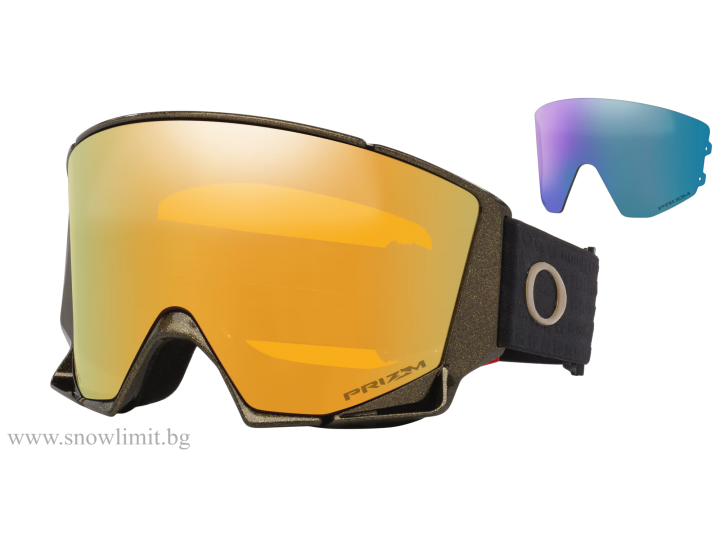 OAKLEY-маска-FLOW SCAPE L-50TH ANNIVERSARY-PRIZM 24K+EXTRA LENS/PRIZM ICED