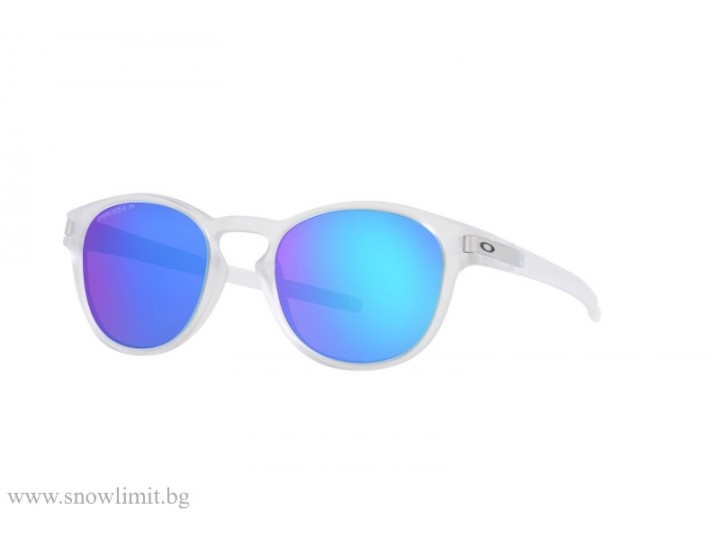 OAKLEY-очила-LATCH-9265-65-MATTE CLEAR-PRIZM SAPPHIRE POLARIZED