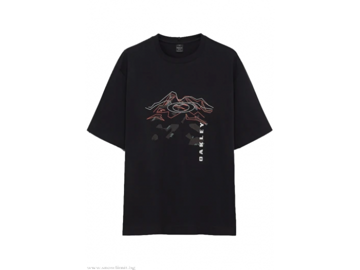 OAKLEY-блуза-MTN RIDGE TEE-PITCH BLACK