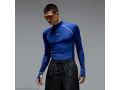 OAKLEY-блуза/ликра-TIDAL PRESSURE LS RASHGUARD-ELECTRIC BLUE