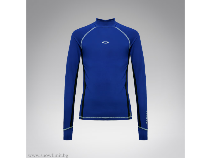 OAKLEY-блуза/ликра-TIDAL PRESSURE LS RASHGUARD-ELECTRIC BLUE