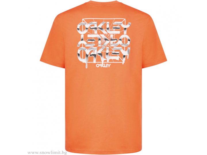 OAKLEY-блуза-MTL DRIP TEE-SOFT ORANGE
