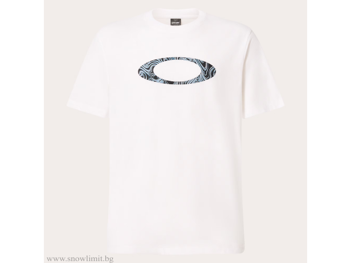 OAKLEY-блуза-MTL ELLIPSE SUN TEE-WHITE