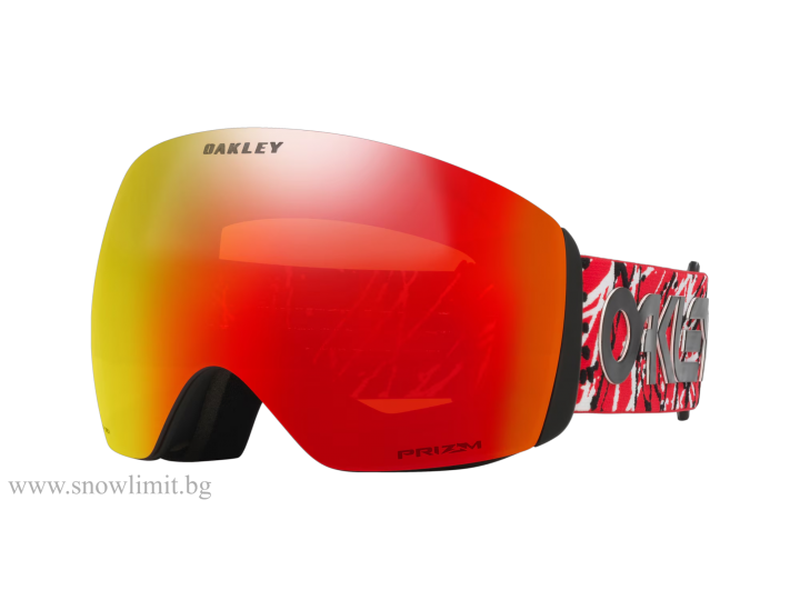 OAKLEY-маска-FLIGHT DECK L-RED EDDIE-PRIZM TORCH GBL