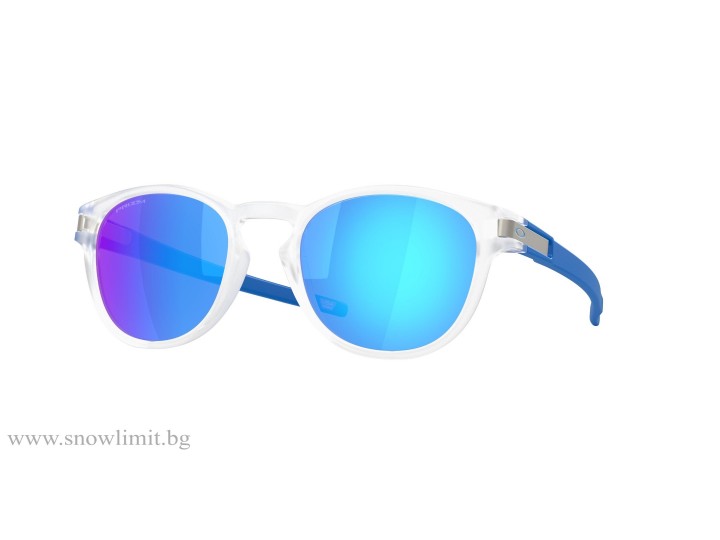 OAKLEY-очила-LATCH-9265-76-MATTE CLEAR-PRIZM SAPPHIRE