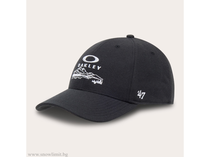 OAKLEY-шапка-47 MVP GRAPHIC-PITCH BLACK