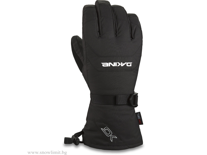 ръкавици-DAKINE-LEATHER SCOUT GLOVE - BLACK