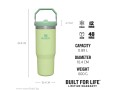 STANLEY-THE ICEFLOW FLIP STRAW TUMBLER-0.88L-Citron