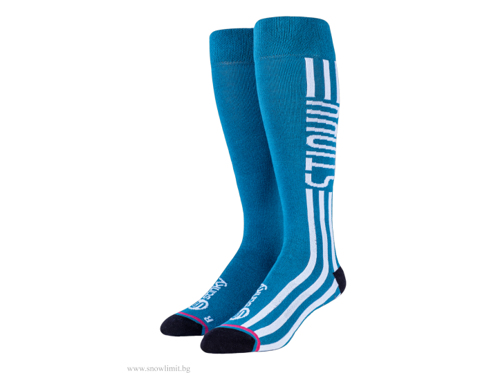 Чорапи-STINKY-Snowboard/Ski-FAST STICK-Blue