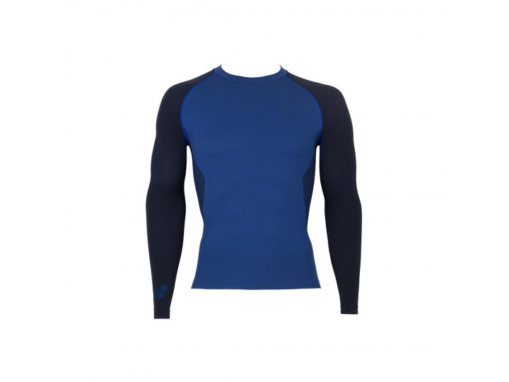 Термо-NORDICA-блуза-PERFORMANCE MEN long shirt - BLUE/BLACK-M