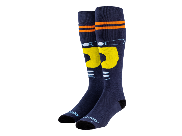 Чорапи-STINKY-Snowboard/Ski-SUREAL-BLUE ZODIAC
