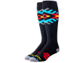 Чорапи-STINKY-Snowboard/Ski-TRIBAL-BLACK/TEAL