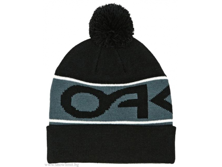 OAKLEY-шапка-FACTORY CUFF BEANIE-Blackout