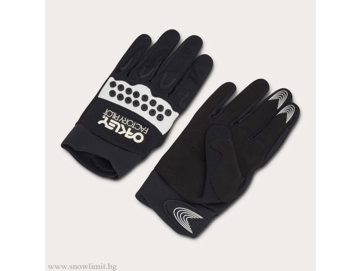 OAKLEY-ръкавици-SWITCHBACK MTB GLOVE 2.0-BLACK/WHITE
