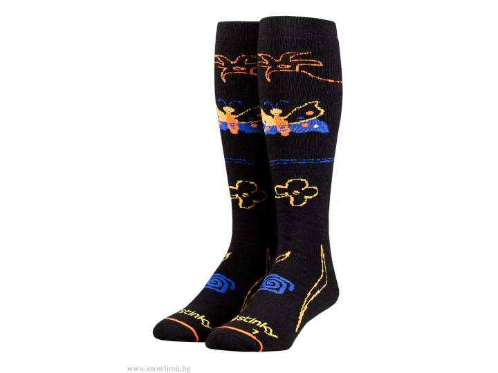 Чорапи-STINKY-Snowboard/Ski-WOOL-DARK EXISTENCE
